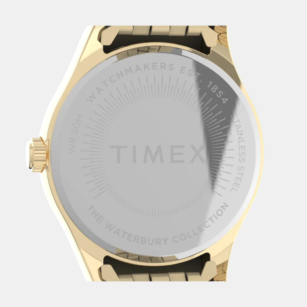 Women Quartz Black Dial Analog Stainless Steel Watch TW2V45700UJ