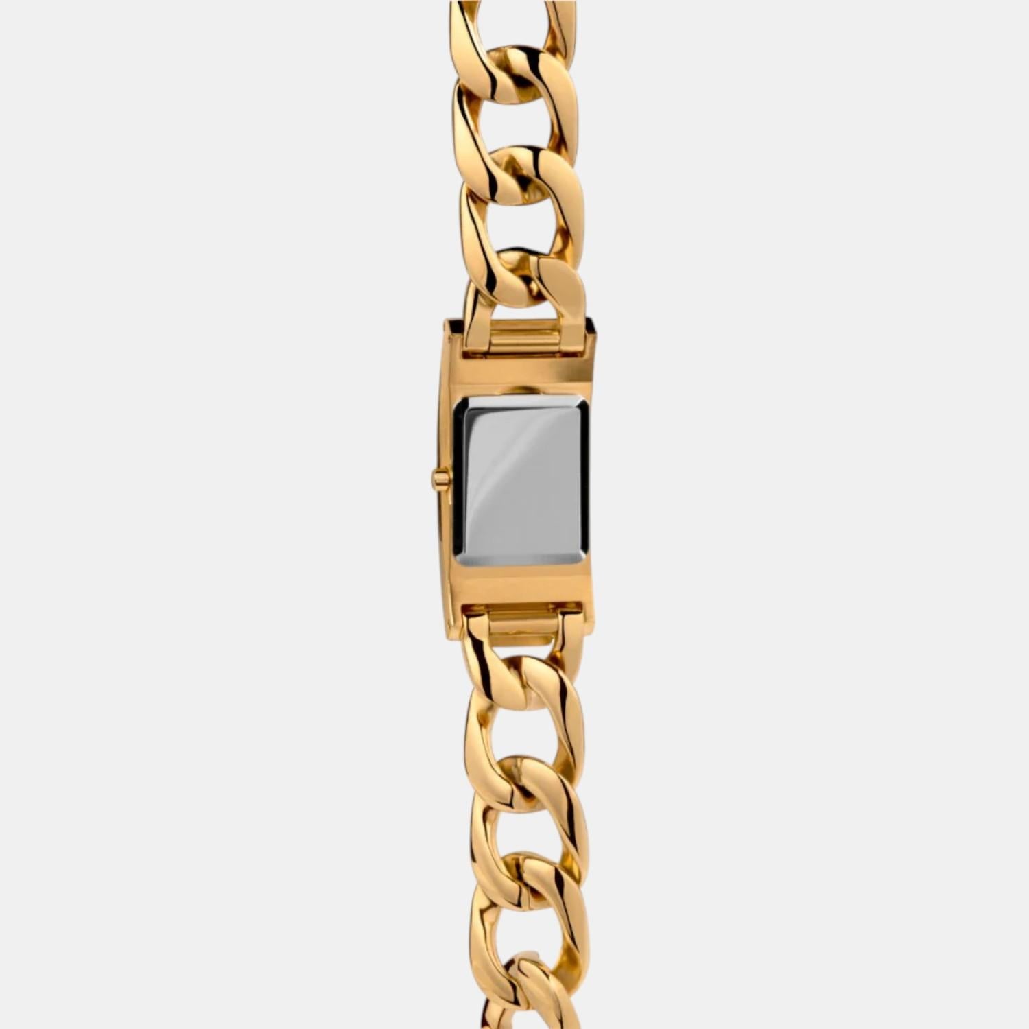 Unisex Quartz Black Dial Analog Stainless Steel Watch TW2V55500X6