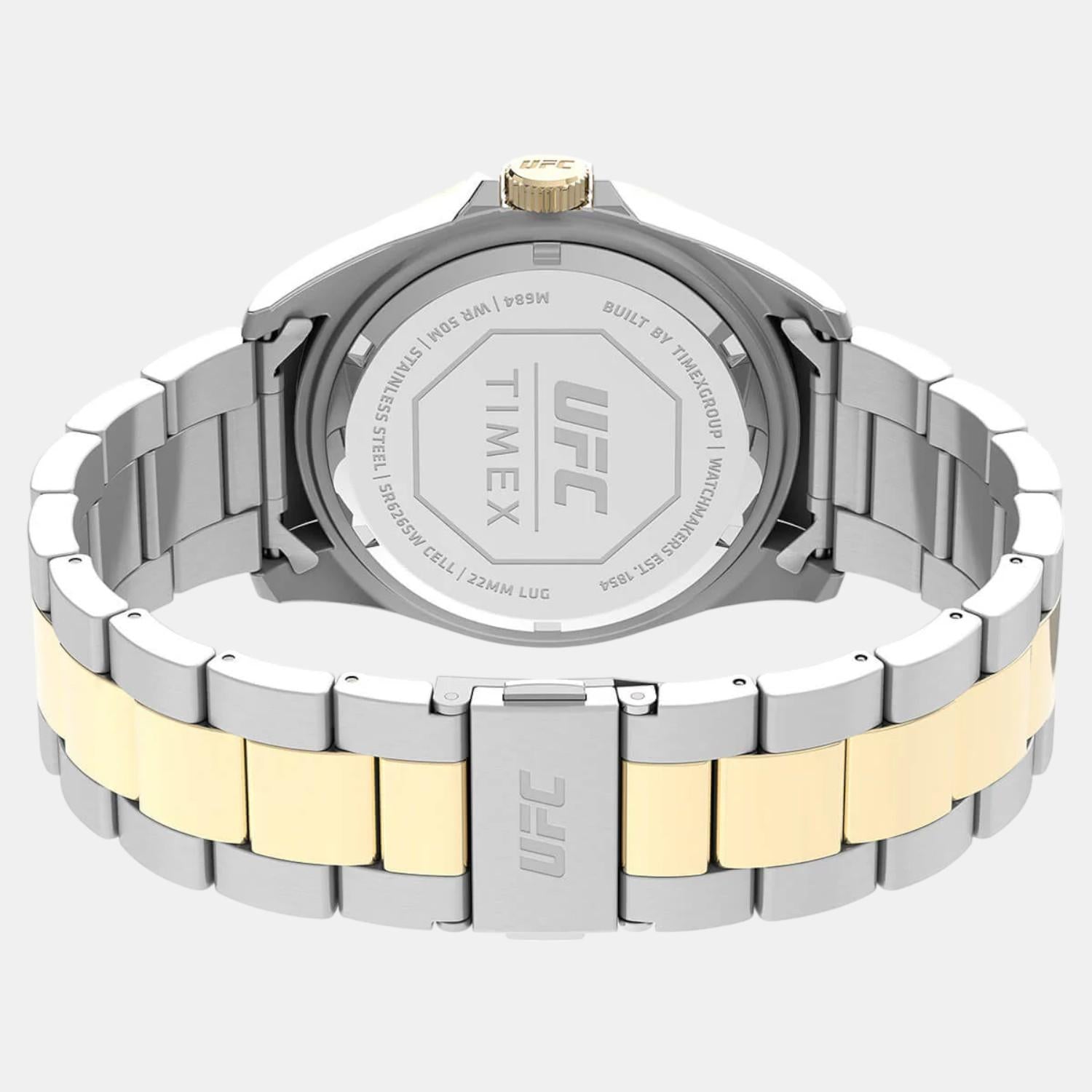 Unisex Quartz Blue Dial Analog Stainless Steel Watch TW2V584000D