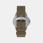 Men Quartz Brown Dial Analog Fabric Watch TW2V62400X6