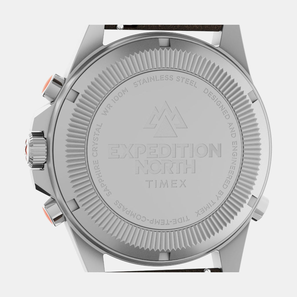Expedition North Men Quartz Black Dial Analog Leather Watch TW2V64400X6