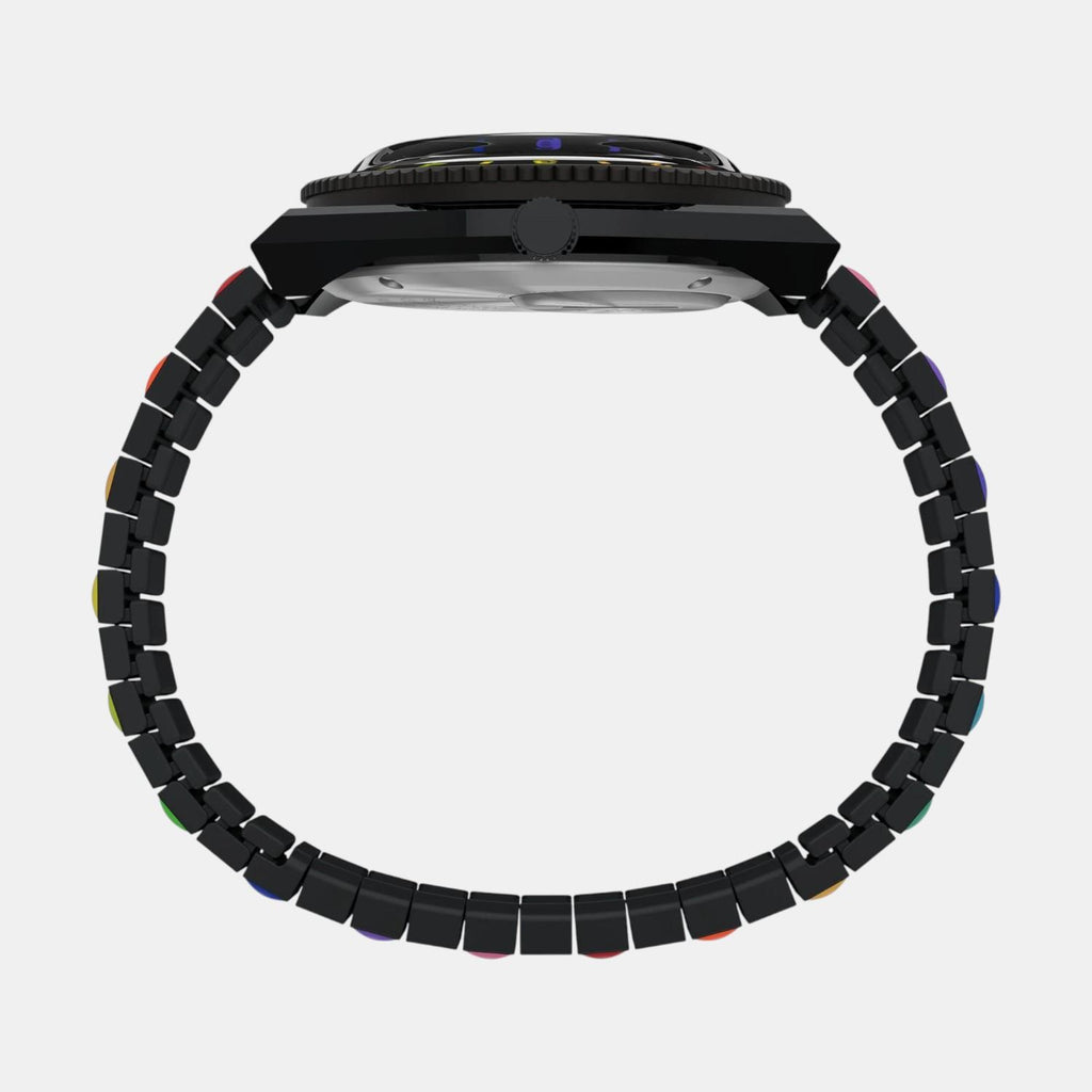 Women Quartz Black Dial Analog Stainless Steel Watch TW2V65900UJ