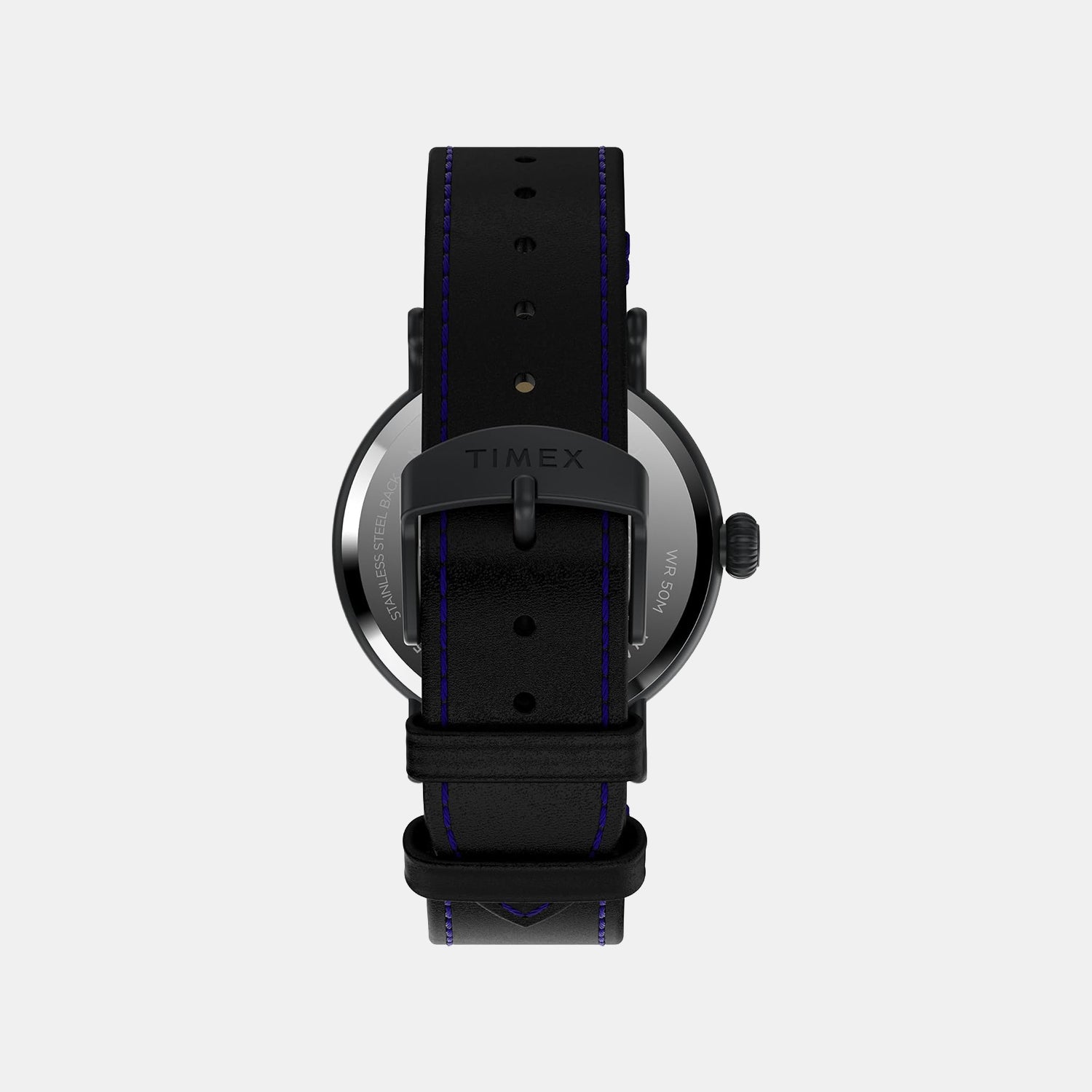Men Quartz Black Dial Analog Leather Watch TW2V67600UJ