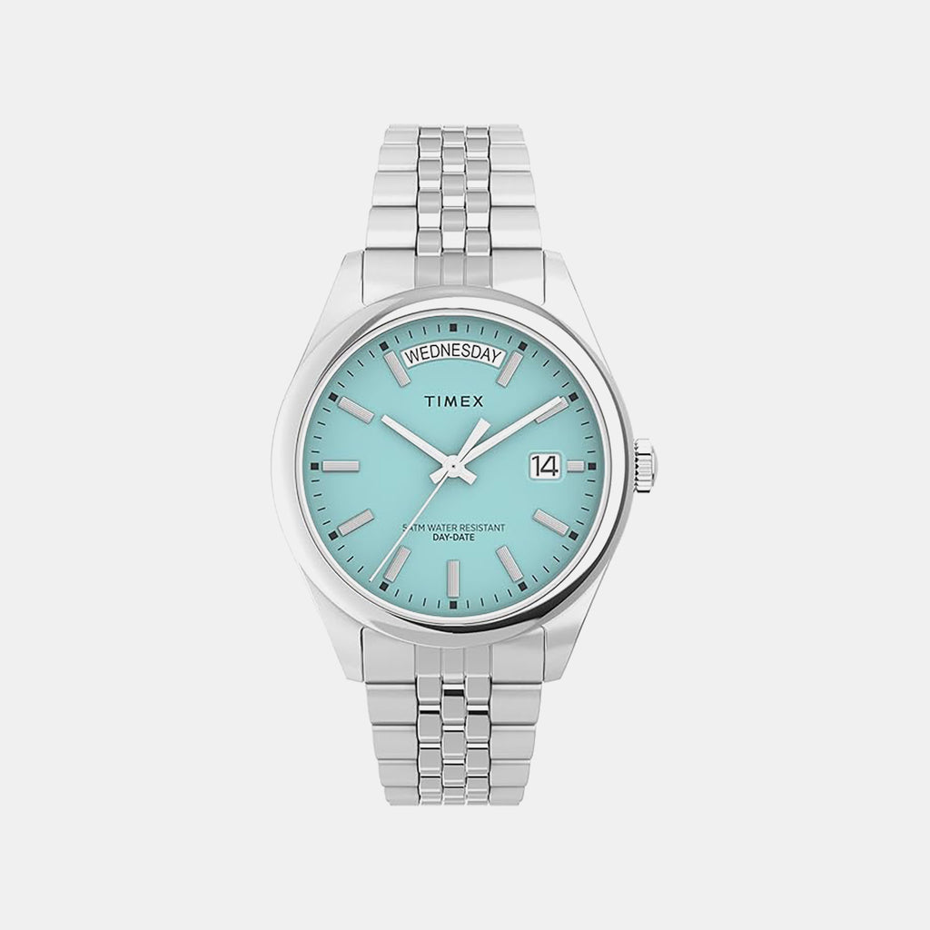Women Quartz Blue Dial Analog Stainless Steel Watch TW2V68400UJ