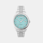 Women Quartz Blue Dial Analog Stainless Steel Watch TW2V68400UJ