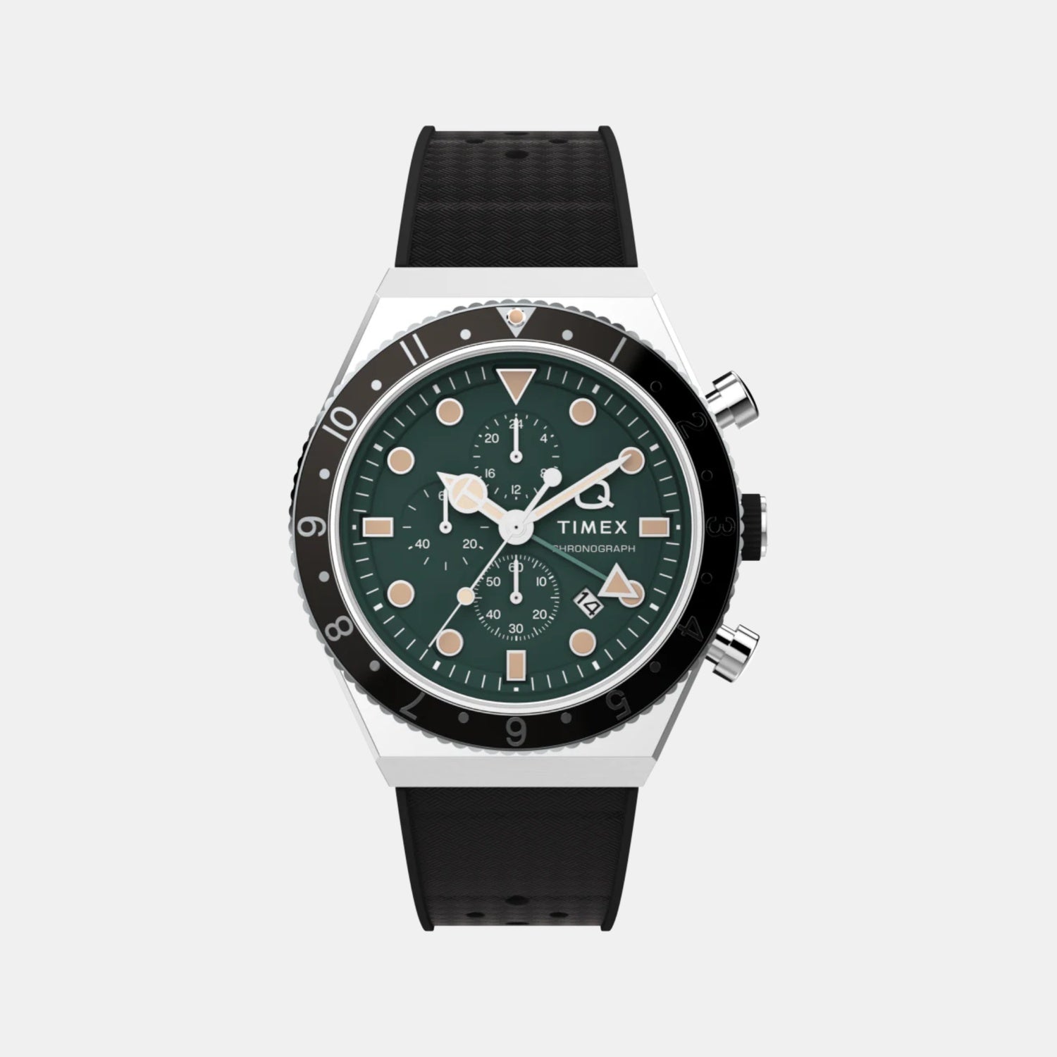 Men Quartz Green Dial Analog Synthetic Watch TW2V70200UJ