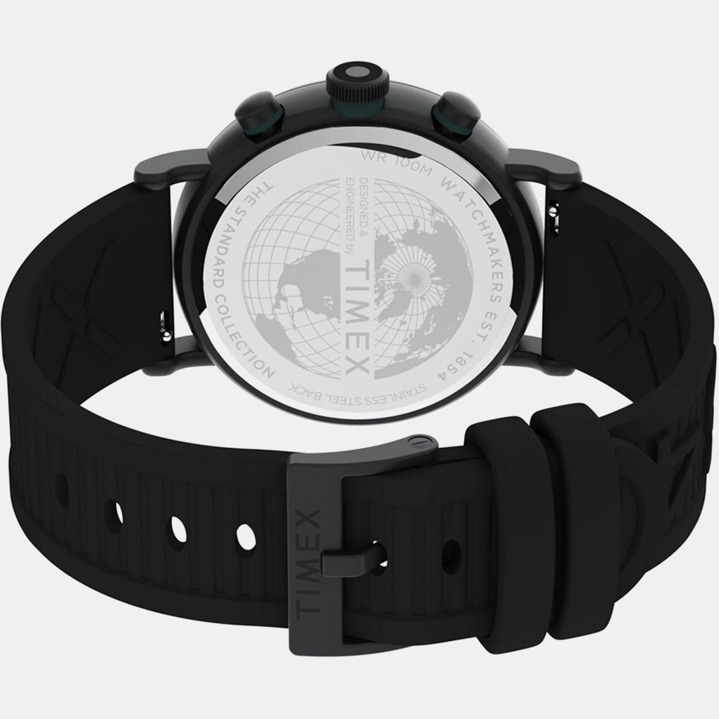 Men Quartz Black Dial Analog Resin Watch TW2V71900UJ