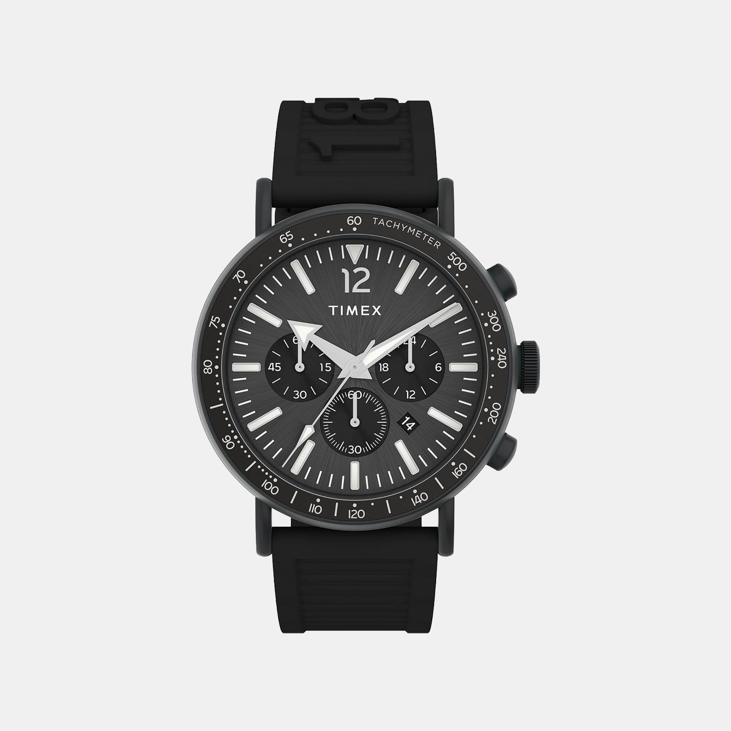 Men Quartz Black Dial Analog Resin Watch TW2V71900UJ