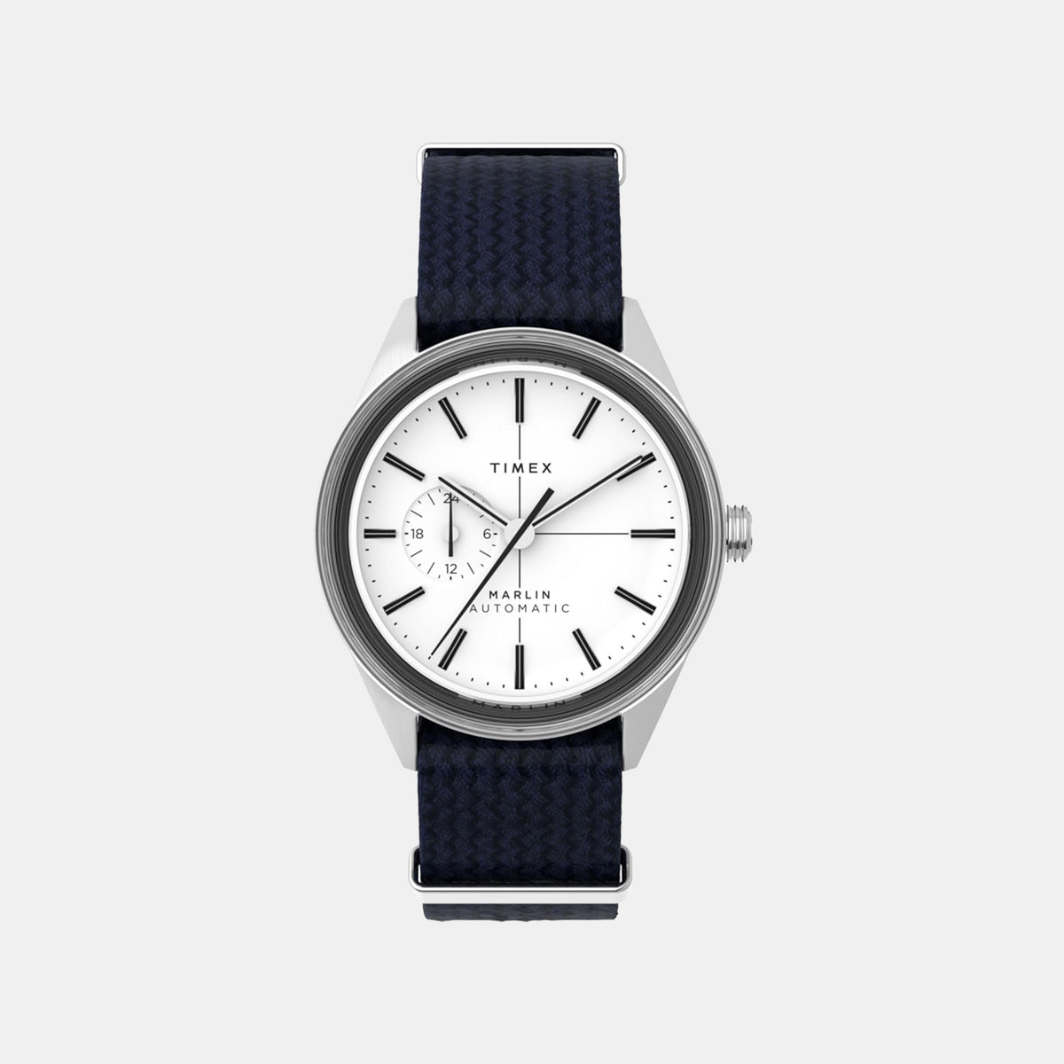 Marlin Men Automatic White Dial Analog Fabric Watch TW2V72300U9