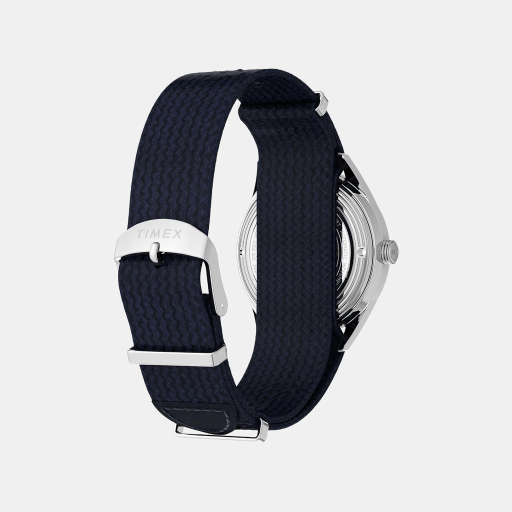 Men Quartz White Dial Analog Fabric Watch TW2V72300U9
