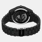 Men Quartz Black Dial Analog Plastic Watch TW2V77000X6