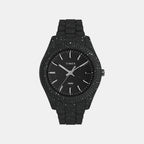 Men Quartz Black Dial Analog Plastic Watch TW2V77000X6