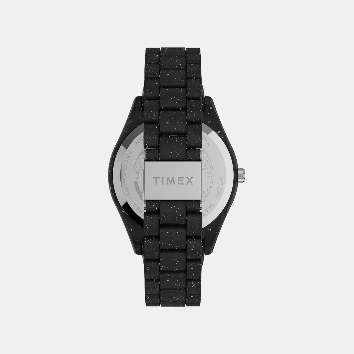 Legacy Men Quartz Black Dial Analog Plastic Watch TW2V77000X6