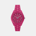 Legacy Ocean Women Quartz Pink Dial Analog Plastic Watch TW2V77200X6