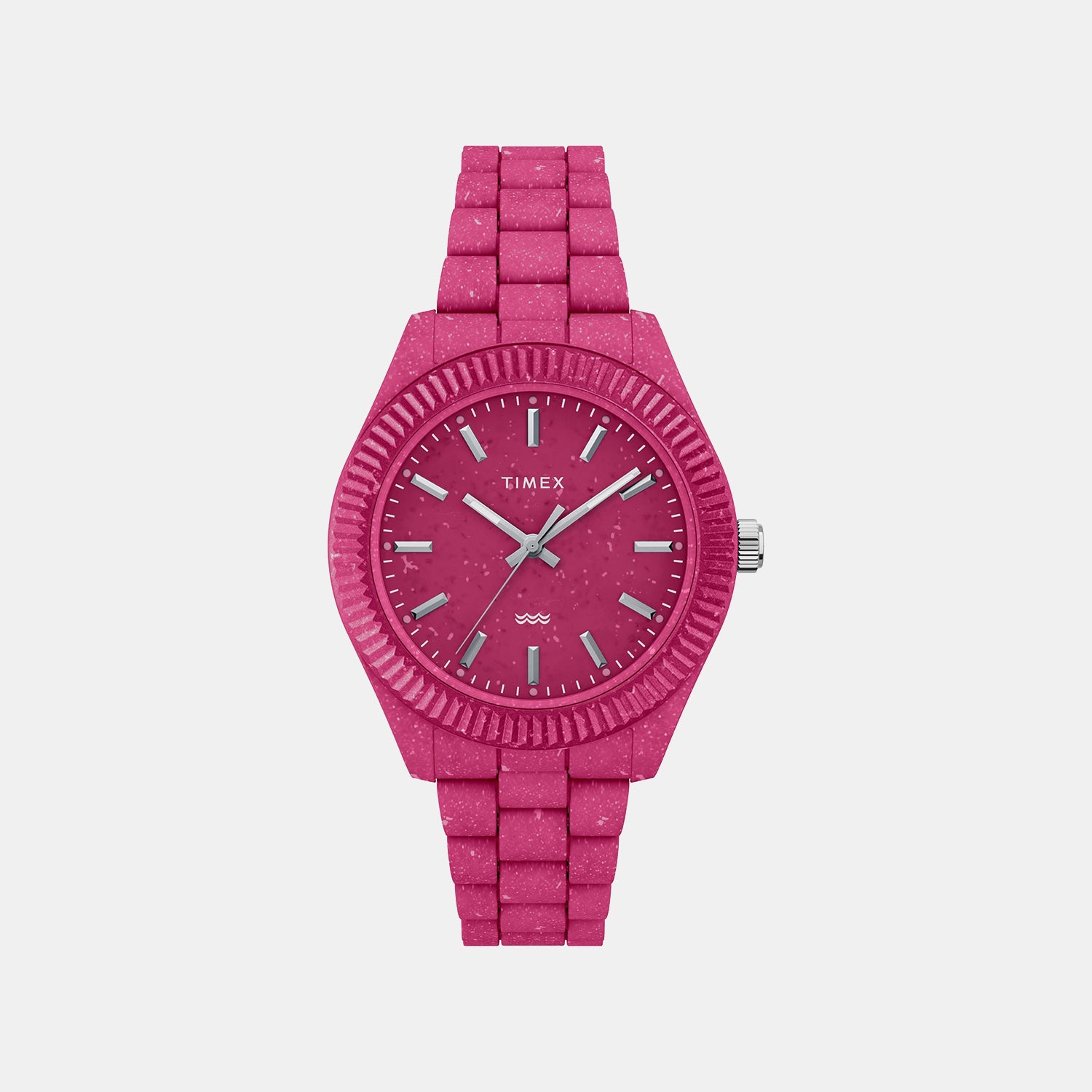 Legacy Ocean Women Quartz Pink Dial Analog Plastic Watch TW2V77200X6