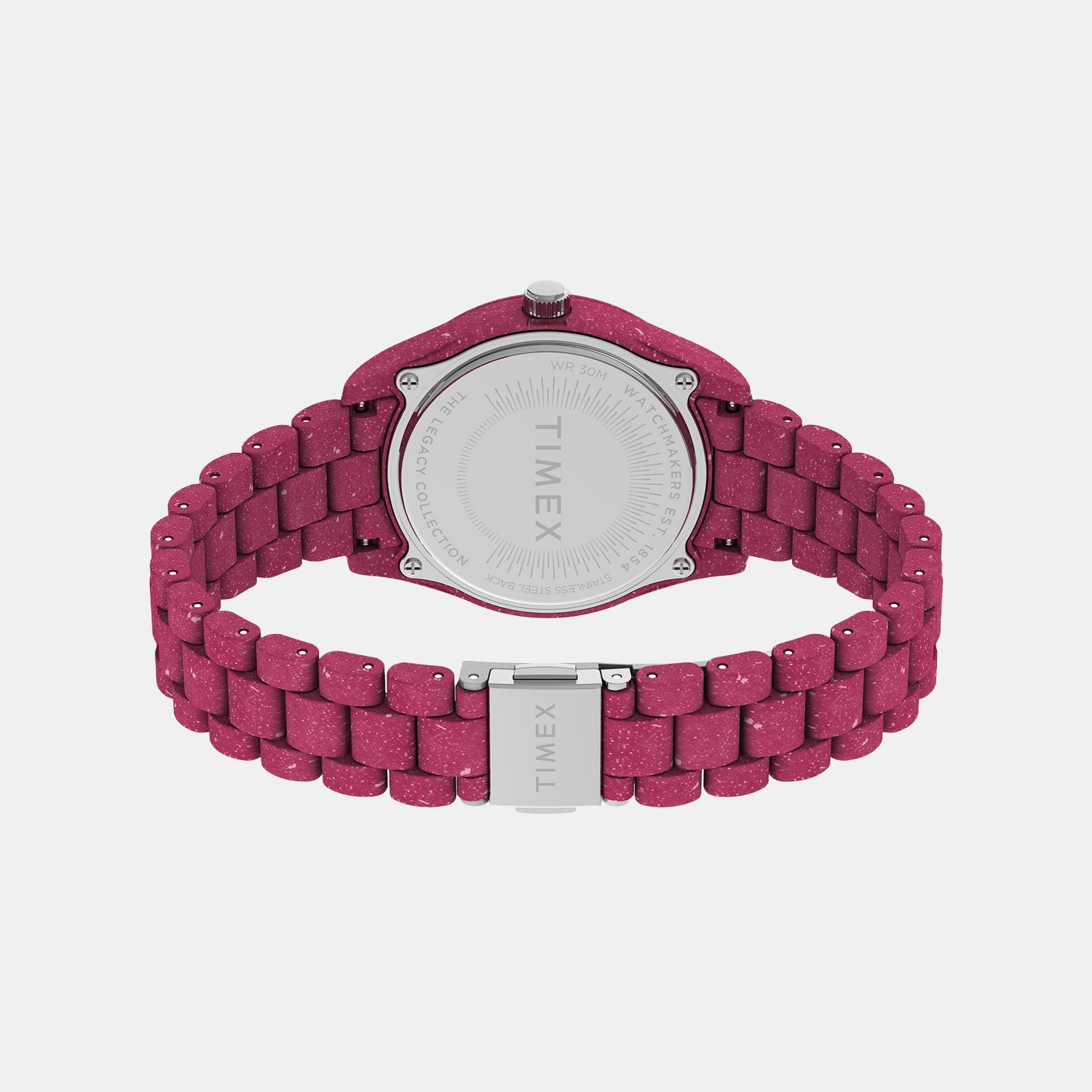 Legacy Ocean Women Quartz Pink Dial Analog Plastic Watch TW2V77200X6