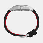 Men Quartz Black Dial Analog Silicone Watch TW2V85400X6