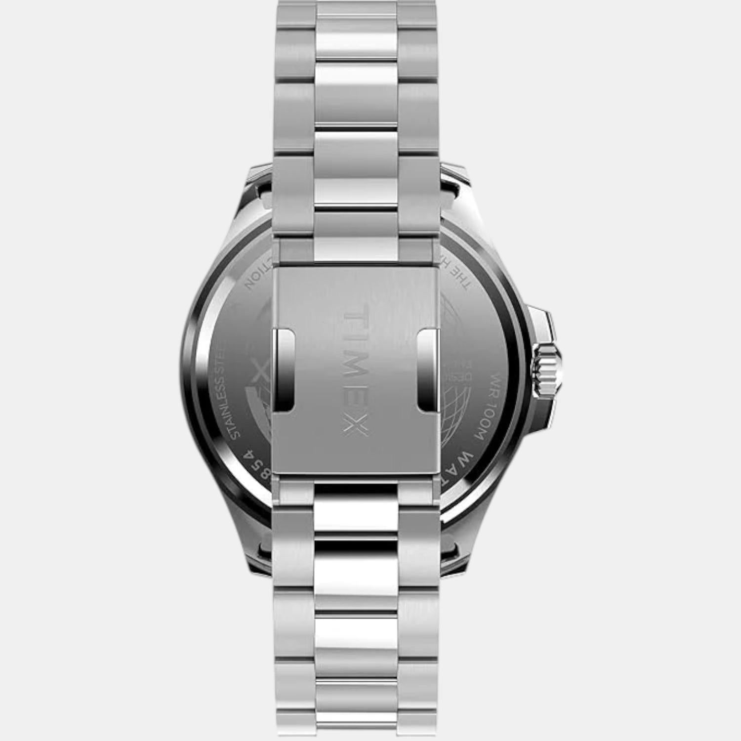 Men Quartz Green Dial Analog Stainless Steel Watch TW2V91900UJ