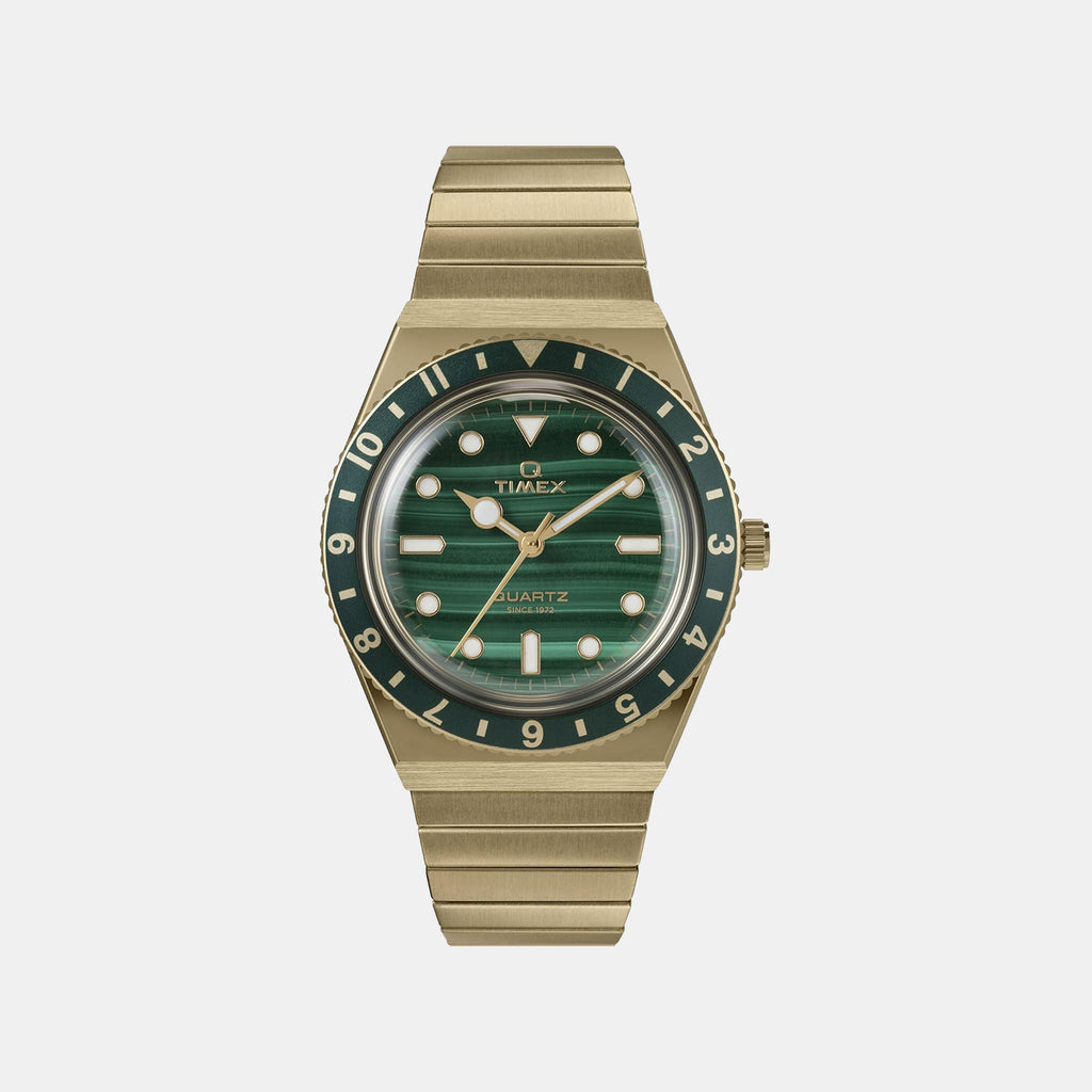 Women Quartz Green Dial Analog Stainless Steel Watch TW2V92200UJ