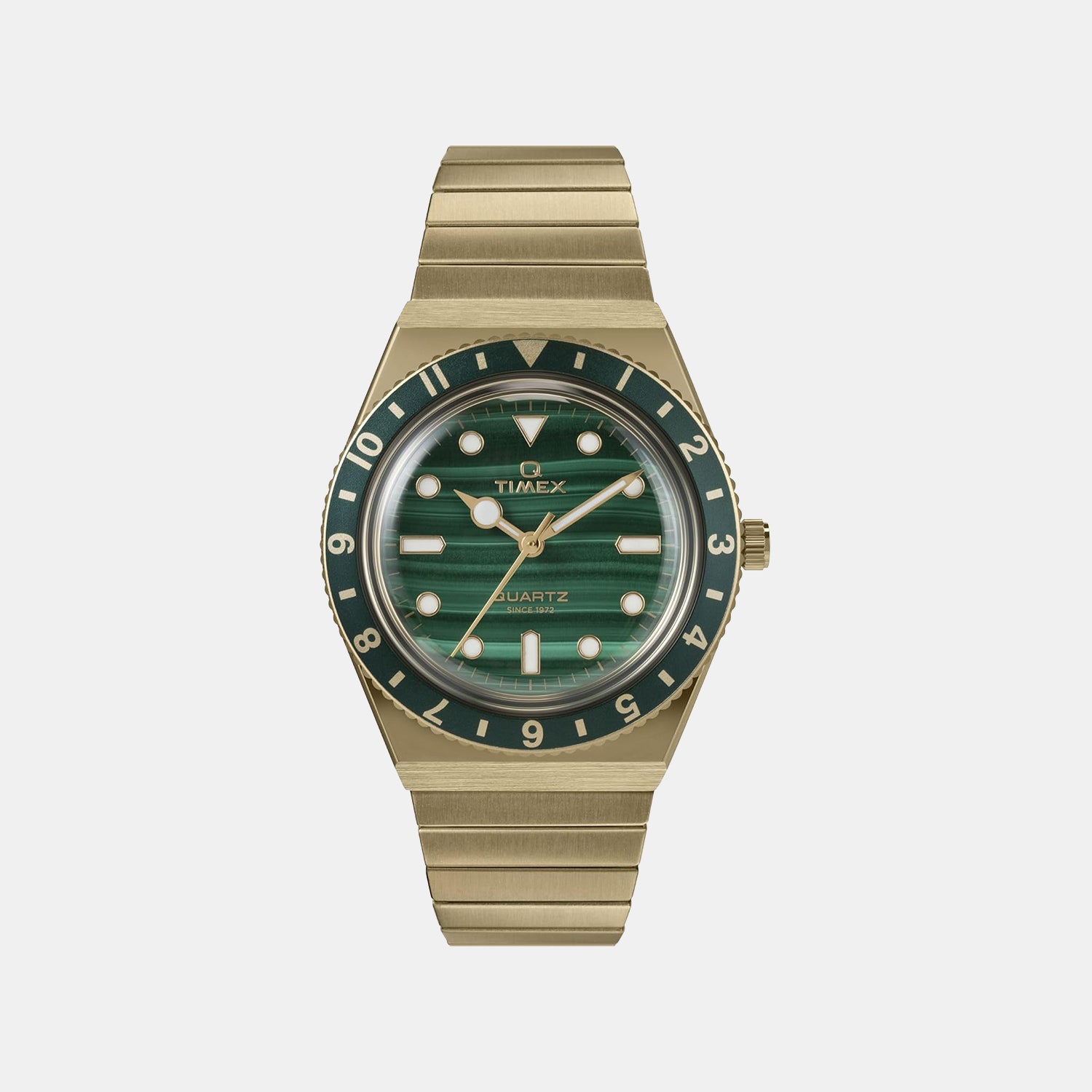 Women Quartz Green Dial Analog Stainless Steel Watch TW2V92200UJ