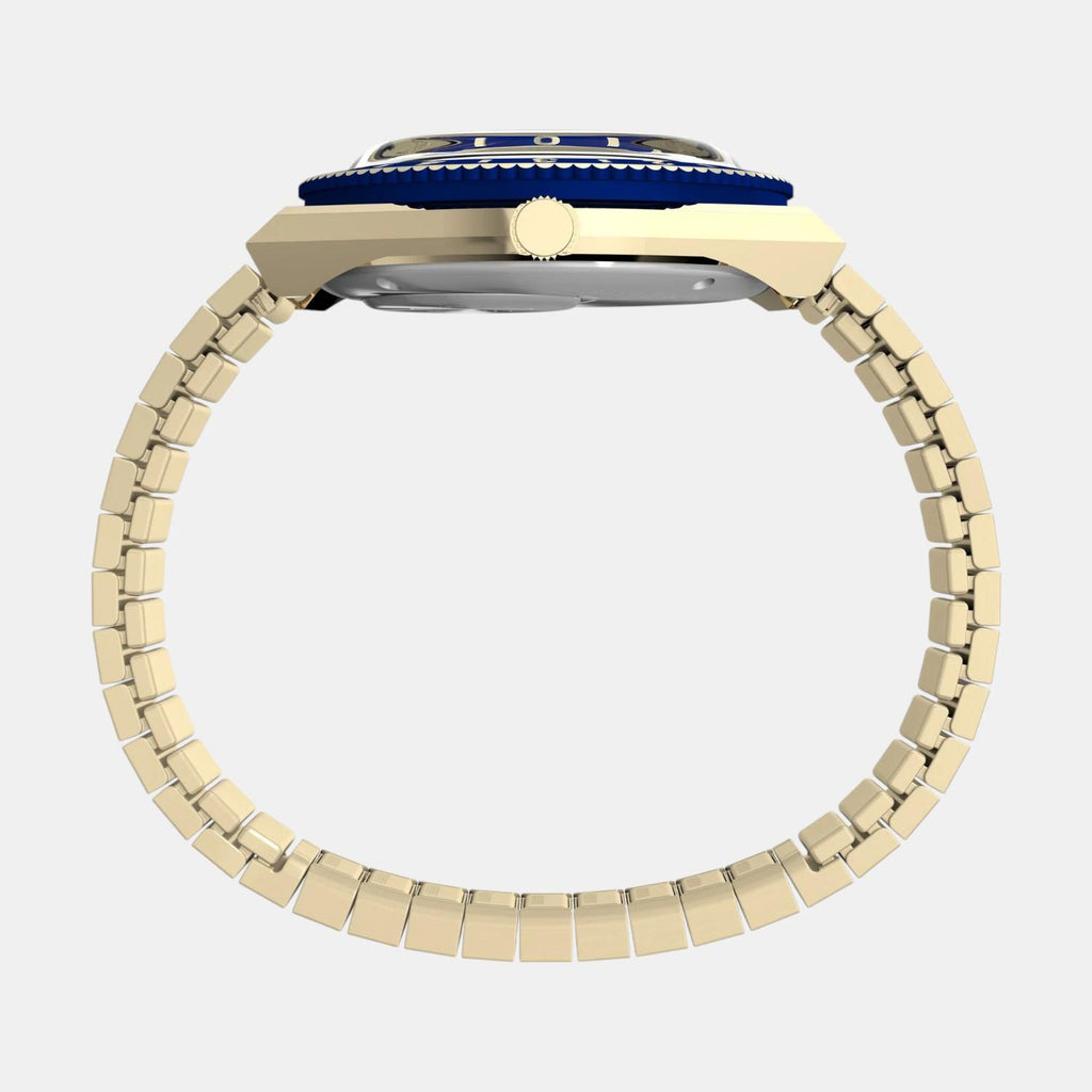 Women Quartz Blue Dial Analog Stainless Steel Watch TW2V92400UJ