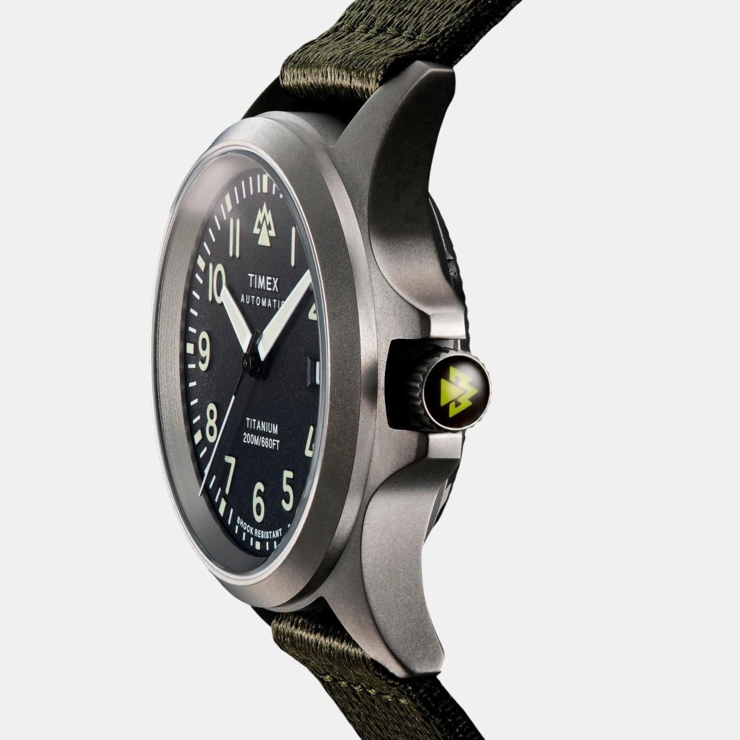 Men Automatic Grey Dial Analog Plastic Watch TW2V95300X6