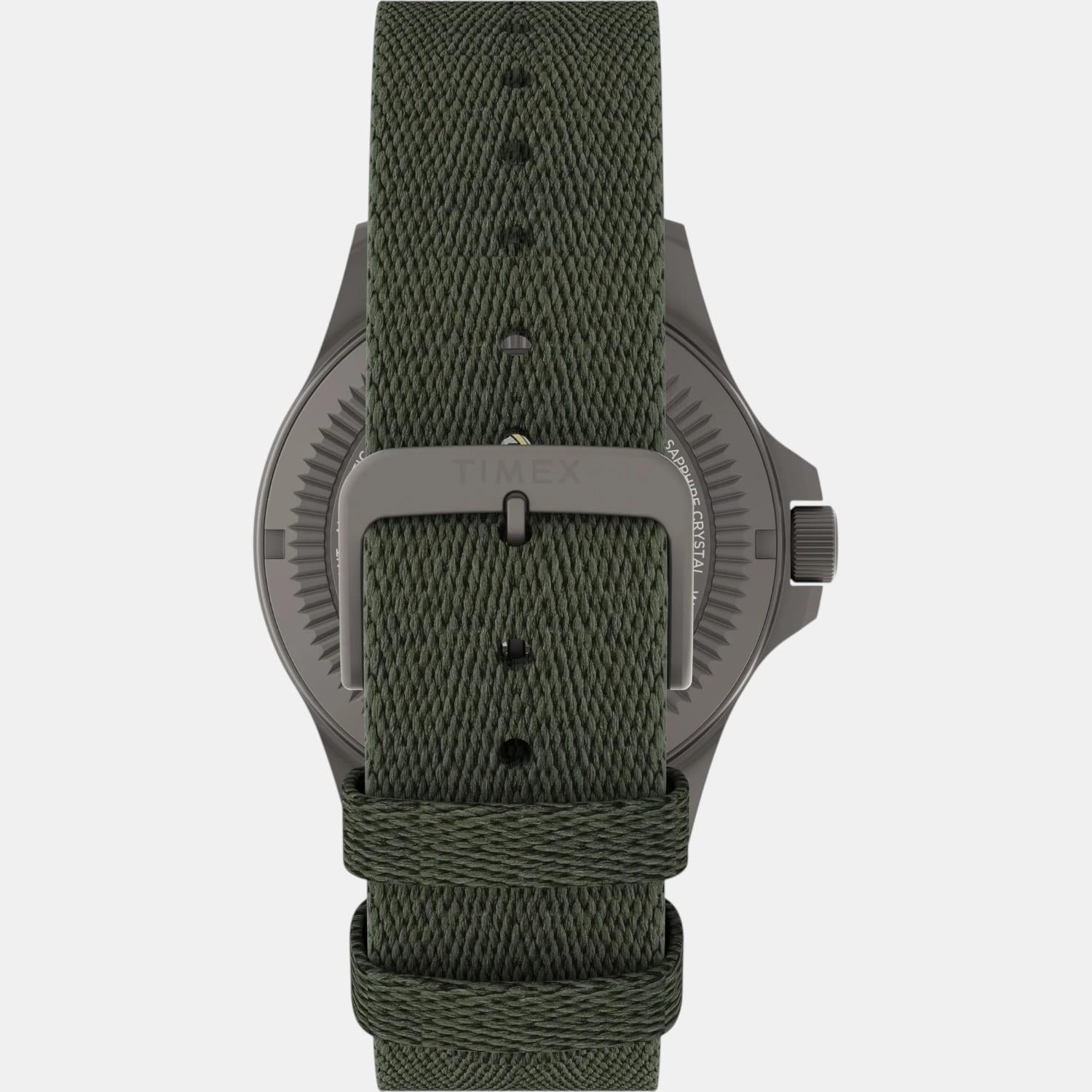 Men Automatic Grey Dial Analog Plastic Watch TW2V95300X6