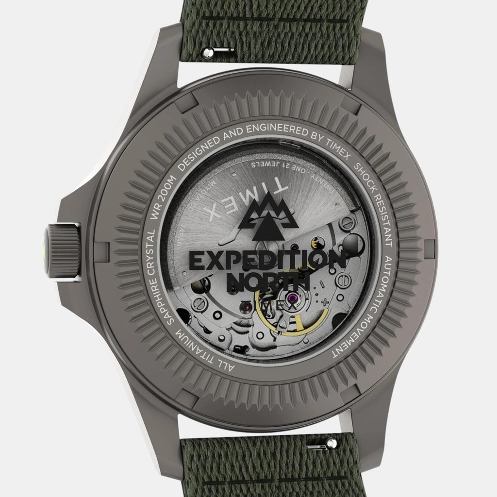 Men Automatic Grey Dial Analog Plastic Watch TW2V95300X6