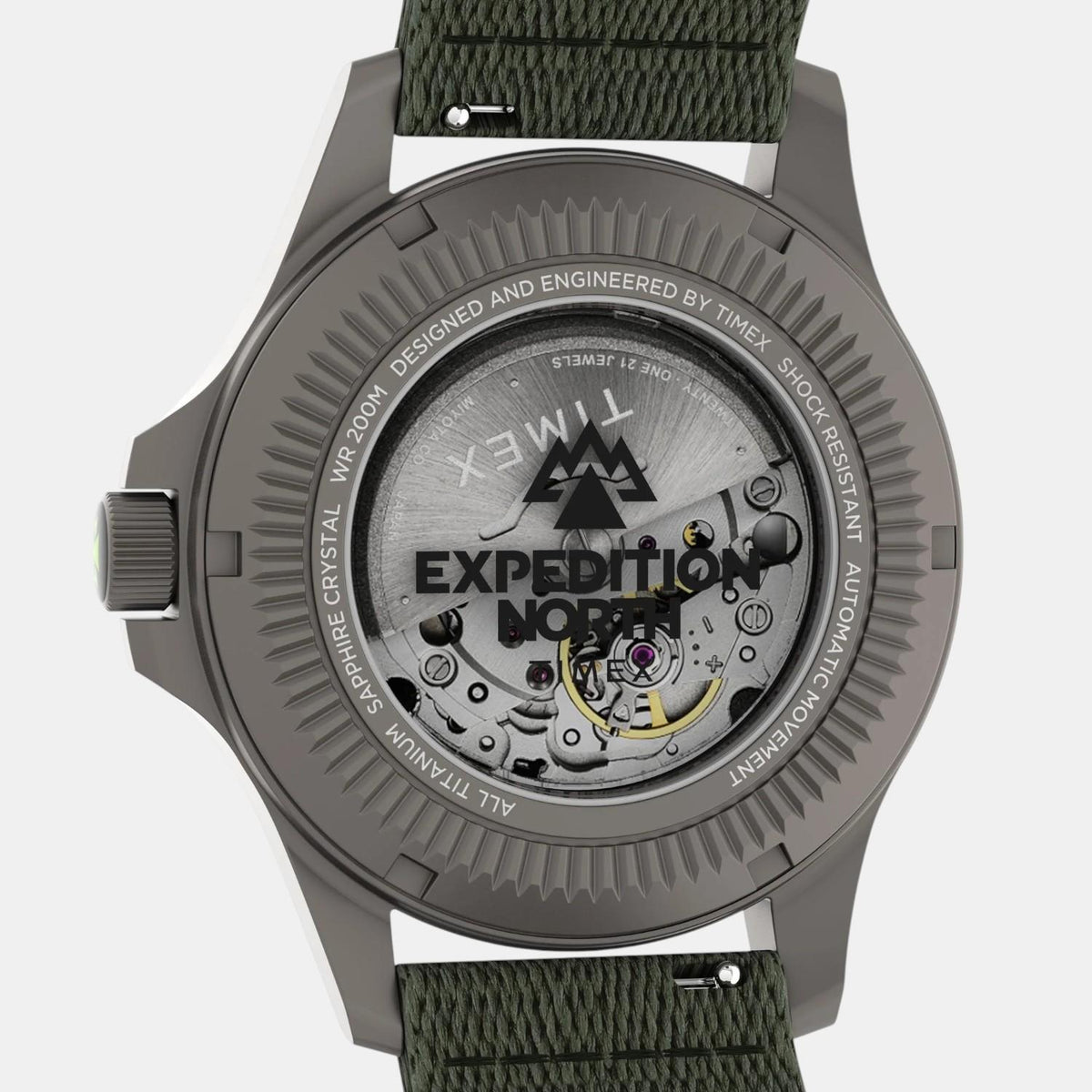 Men Automatic Grey Dial Analog Plastic Watch TW2V95300X6