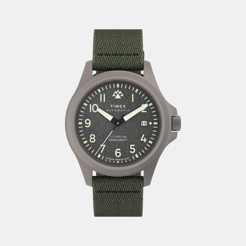 Men Automatic Grey Dial Analog Plastic Watch TW2V95300X6