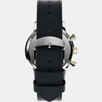 Men Quartz Beige Dial Analog Leather Watch TW2W10000UJ