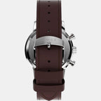 Men Quartz Blue Dial Analog Leather Watch TW2W10200UJ