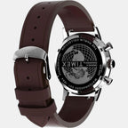 Men Quartz Blue Dial Analog Leather Watch TW2W10200UJ