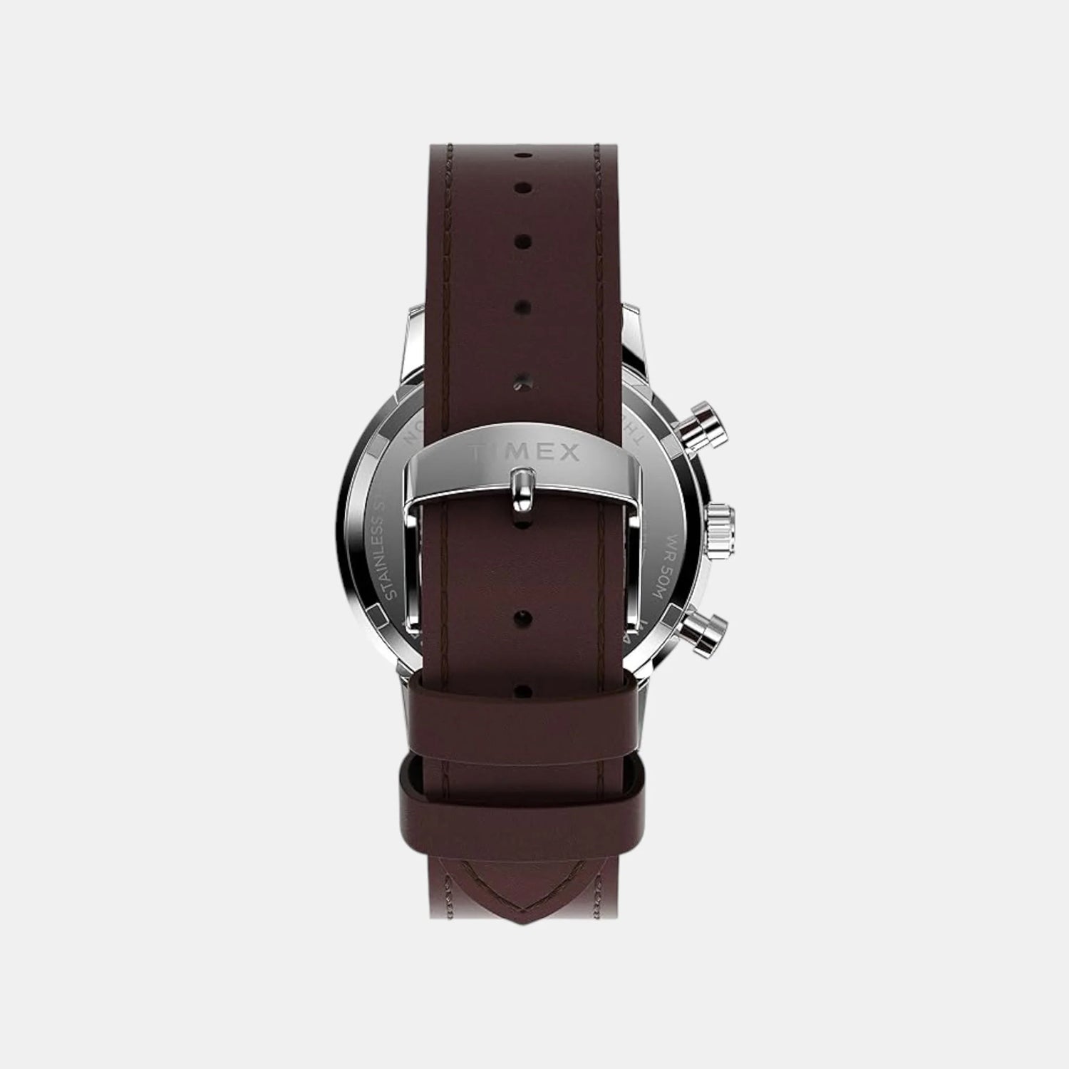 Men Quartz Blue Dial Multi-Function Leather Watch TW2W10200UJ