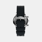 Men Quartz Silver Dial Chronograph Leather Watch TW2W10300UJ