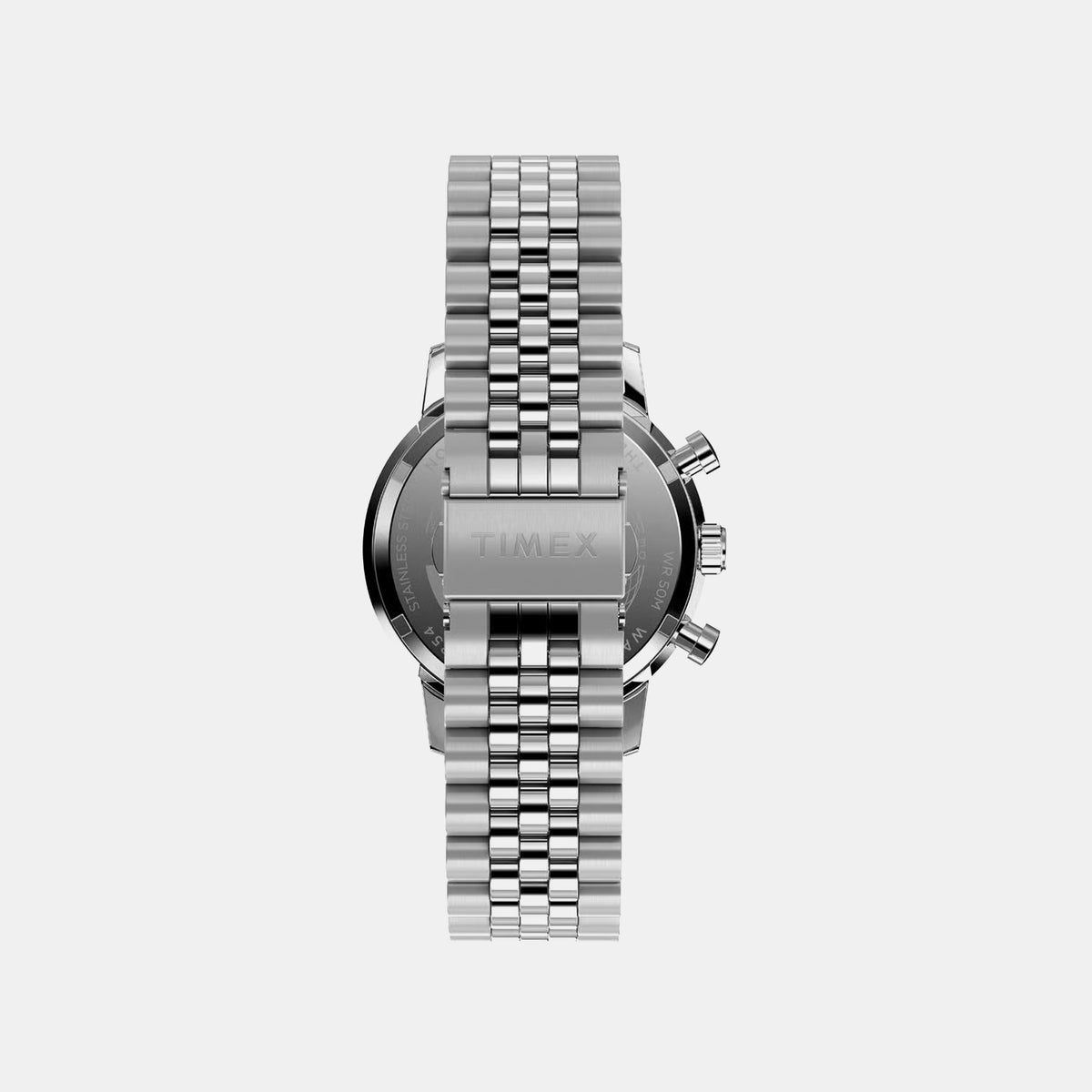 Men Quartz Silver Dial Chronograph Stainless Steel Watch TW2W10400UJ