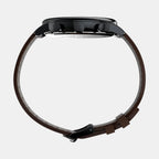 Men Quartz Black Dial Analog Leather Watch TW2W13200UJ