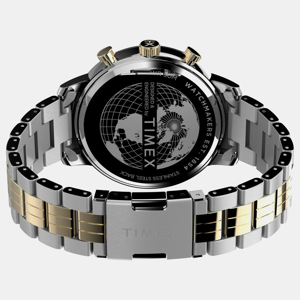 Men Quartz Blue Dial Multi-Function Steel Watch TW2W13300UJ