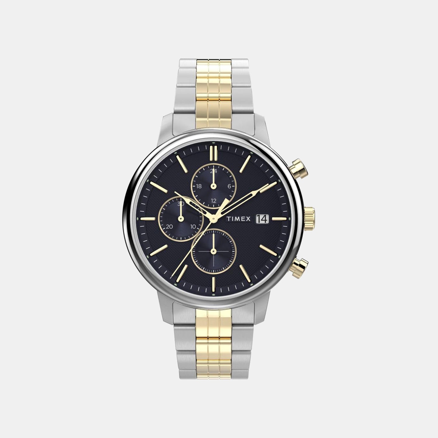 Men Quartz Blue Dial Multi-Function Steel Watch TW2W13300UJ