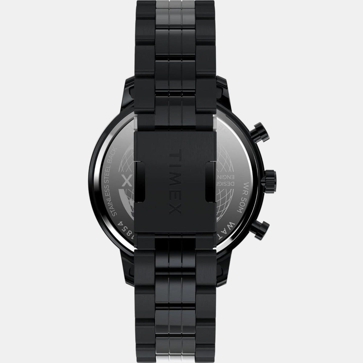 Men Quartz Black Dial Analog Stainless Steel Watch TW2W13400UJ