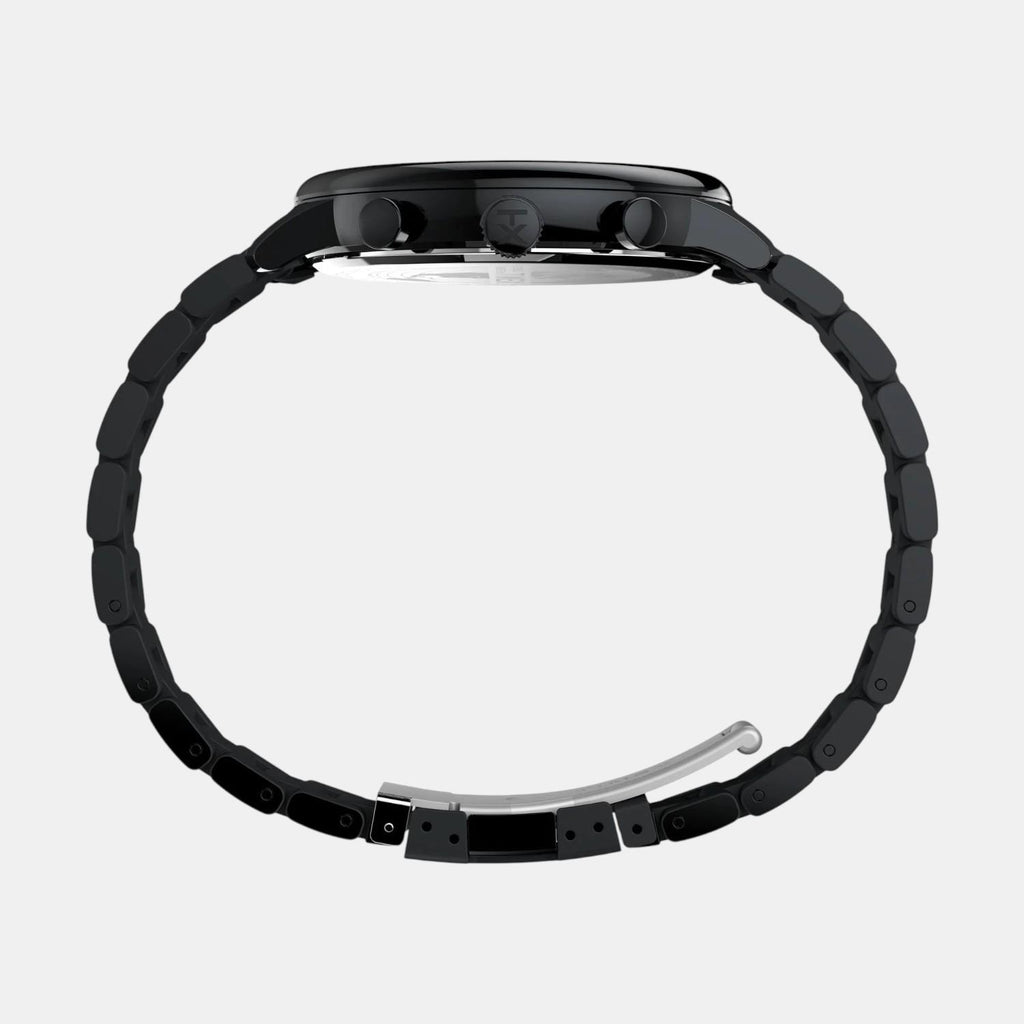 Men Quartz Black Dial Analog Stainless Steel Watch TW2W13400UJ