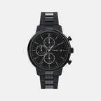 Men Quartz Black Dial Analog Stainless Steel Watch TW2W13400UJ
