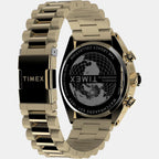 Men Quartz Black Dial Analog Stainless Steel Watch TW2W22100UJ