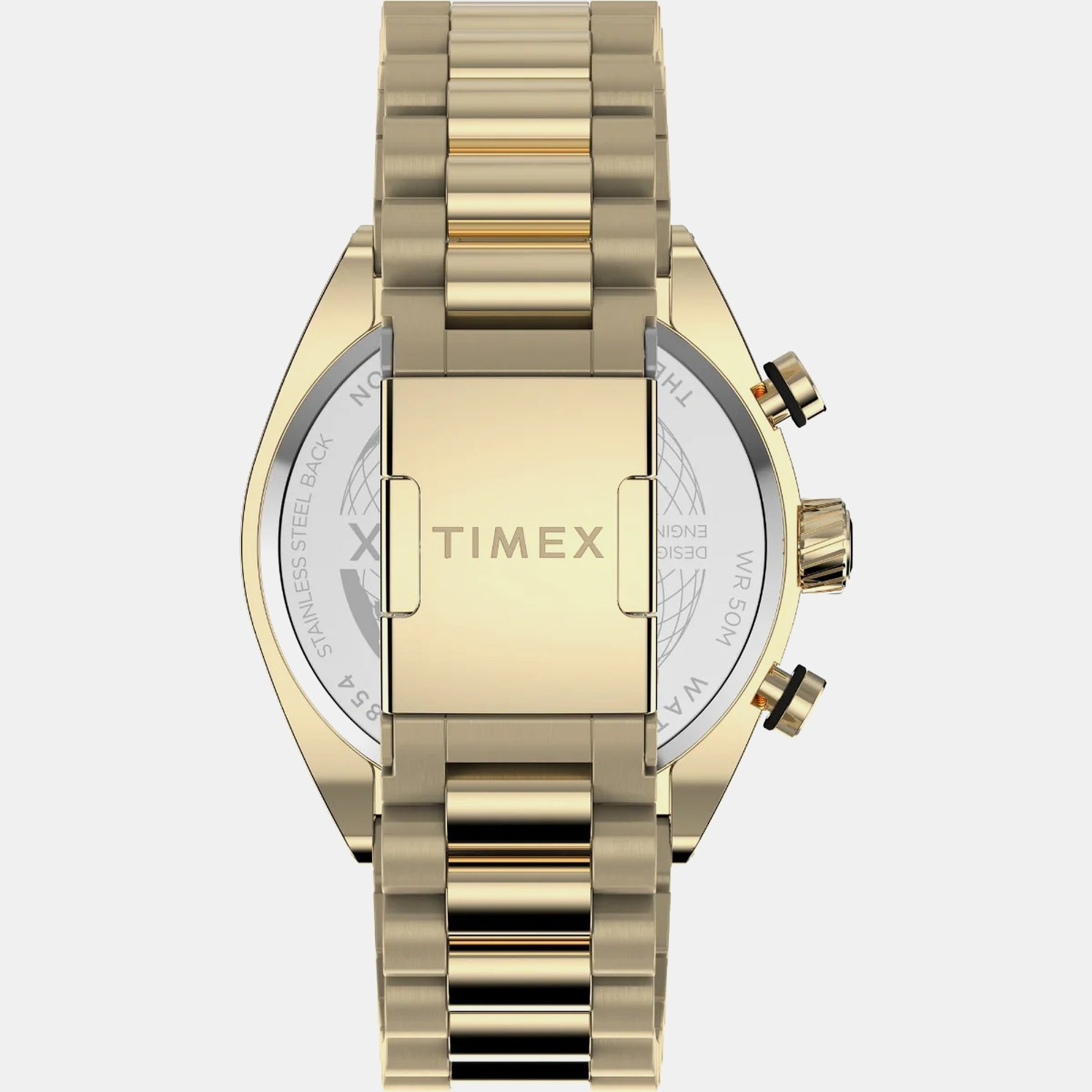 Men Quartz Black Dial Analog Stainless Steel Watch TW2W22100UJ