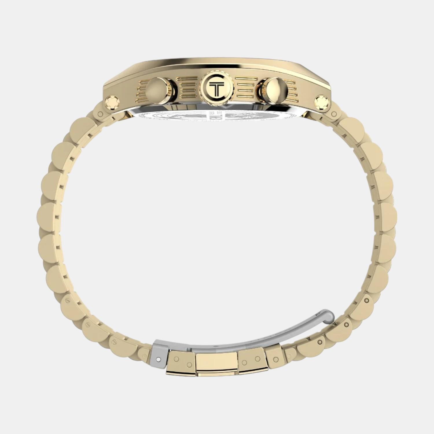 Men Quartz Black Dial Analog Stainless Steel Watch TW2W22100UJ