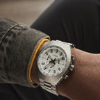 Men Quartz Silver Dial Analog Stainless Steel Watch TW2W22200UJ