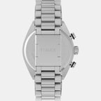 Men Quartz Silver Dial Analog Stainless Steel Watch TW2W22200UJ