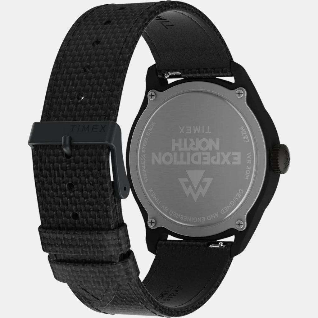 Men Quartz Black Dial Analog Resin Watch TW2W23400X6