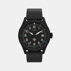 Men Quartz Black Dial Analog Resin Watch TW2W23400X6
