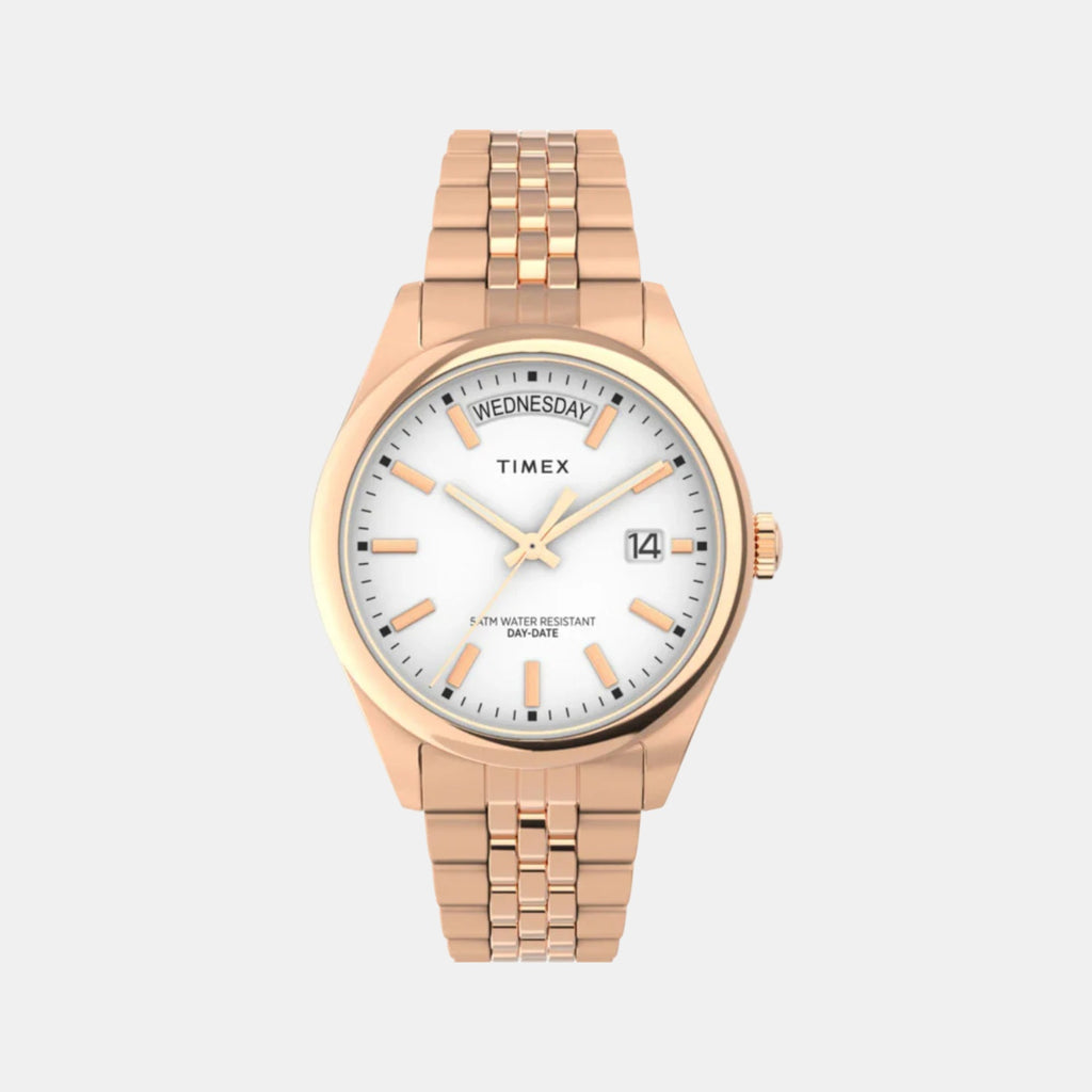 Women Quartz White Dial Analog Stainless Steel Watch TW2W32200UJ